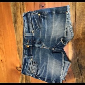True Religion Keira Jean Shorts size 28